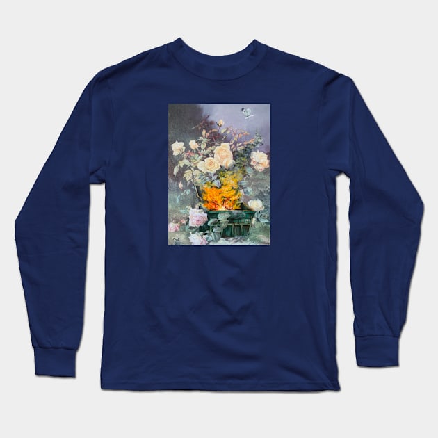 2020 and Roses Long Sleeve T-Shirt by GnarledBranch